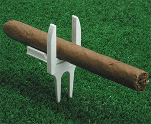 competing golf cigar holder